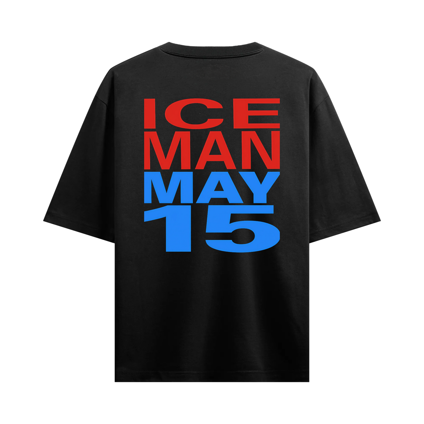 Myugen Iceman May 15 Oversized T-Shirt Black