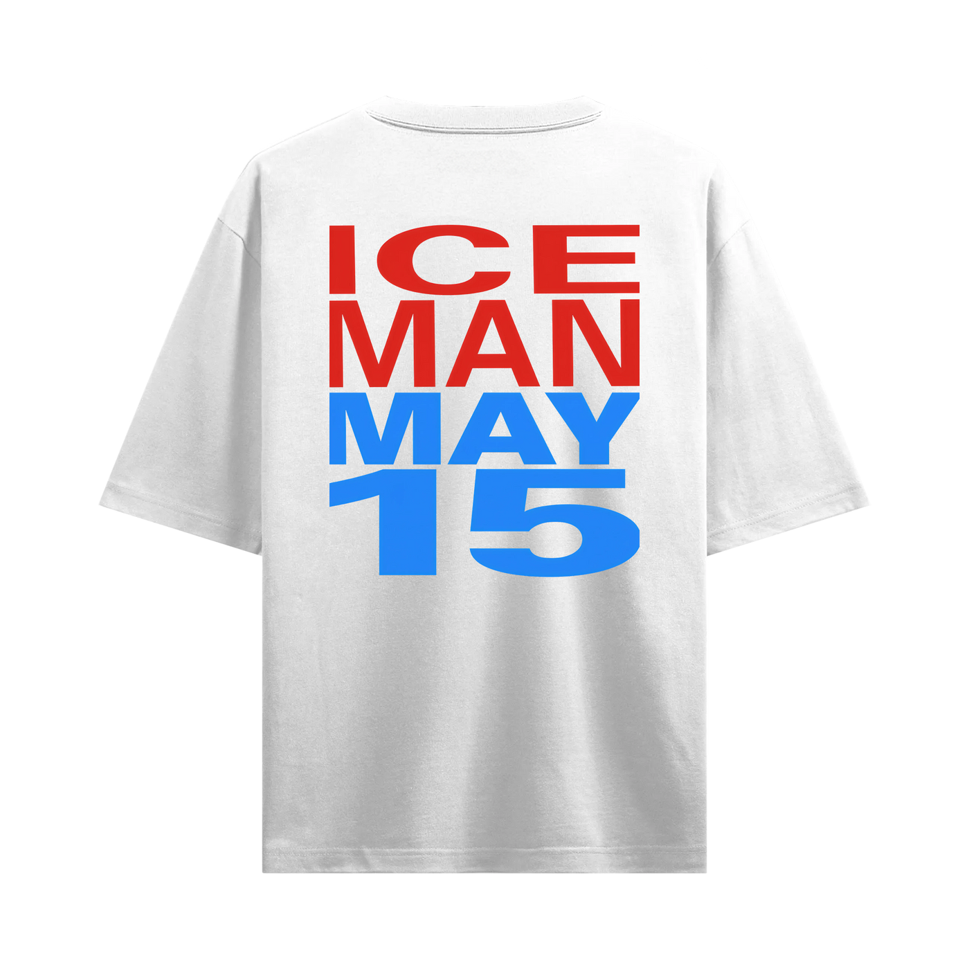Myugen Iceman May 15 Oversized T-Shirt White