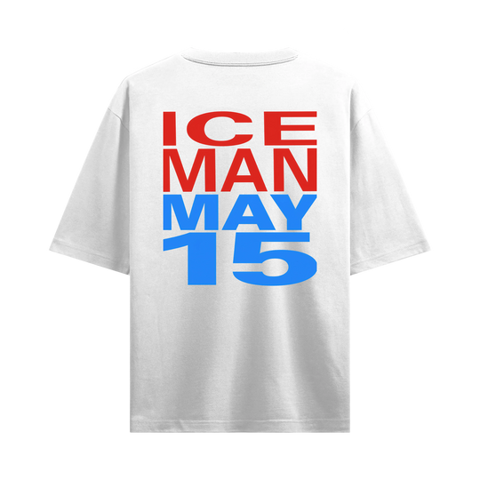 Myugen Iceman May 15 Oversized T-Shirt White