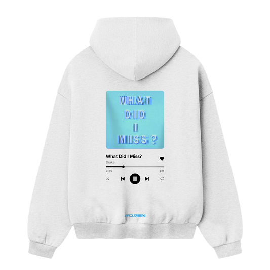 Myugen Iceman Oversized Hoodie White