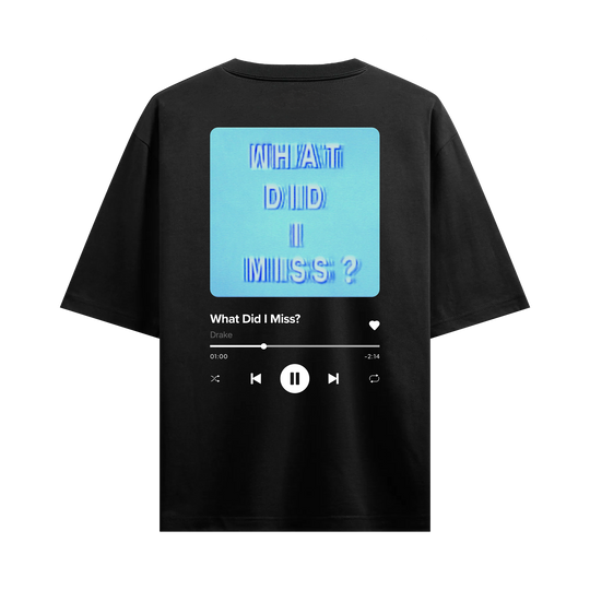 Myugen Iceman Oversized T-Shirt Black