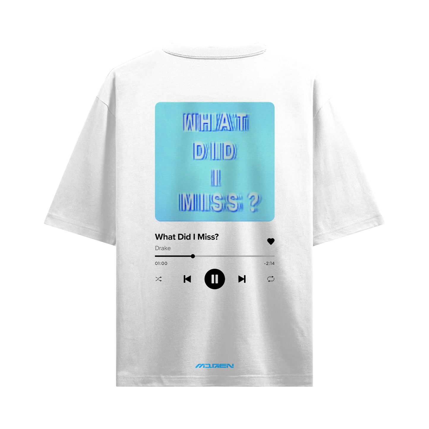 Myugen Iceman Oversized T-Shirt White