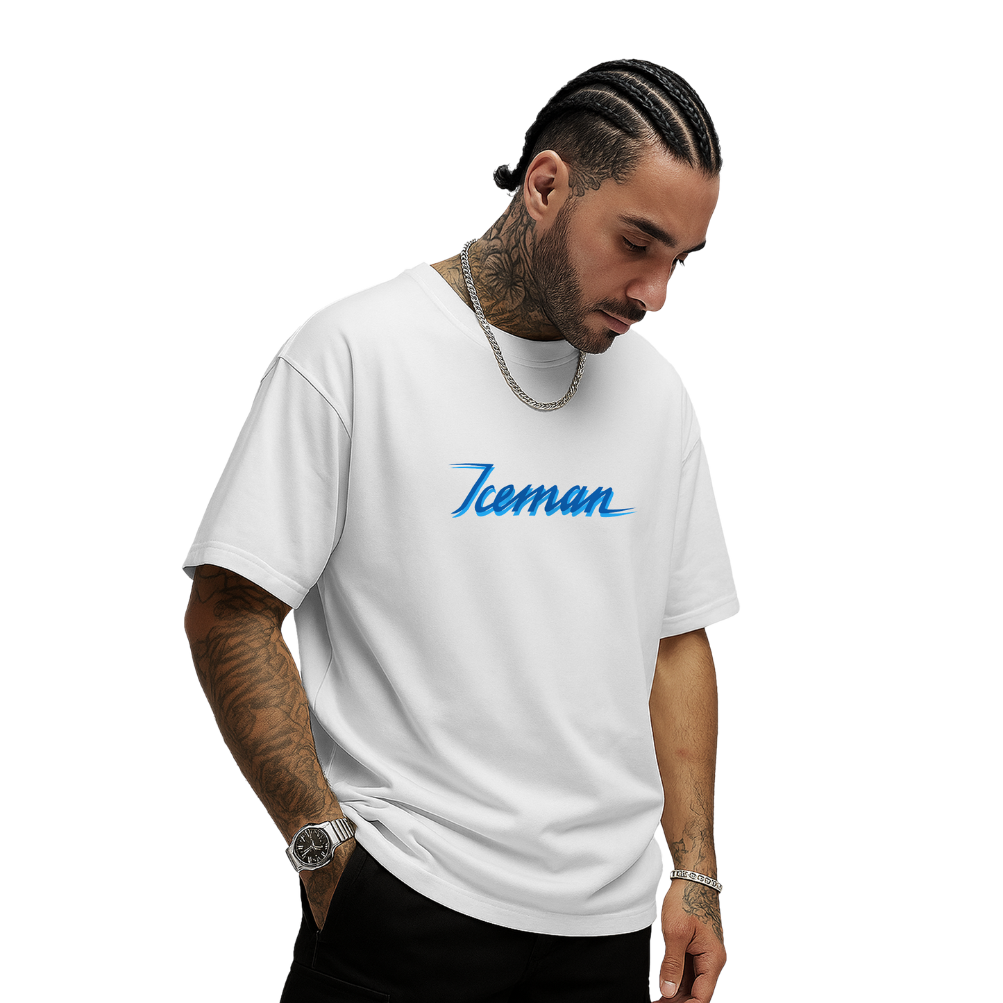 Myugen Iceman Oversized T-Shirt White