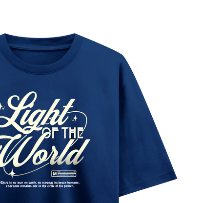 Myugen Light of the World Oversized T-Shirt Blue