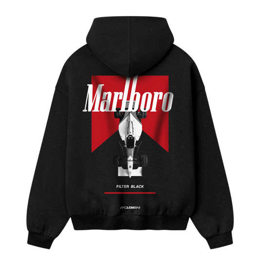Myugen Marlboro Racing Oversized Hoodie Black