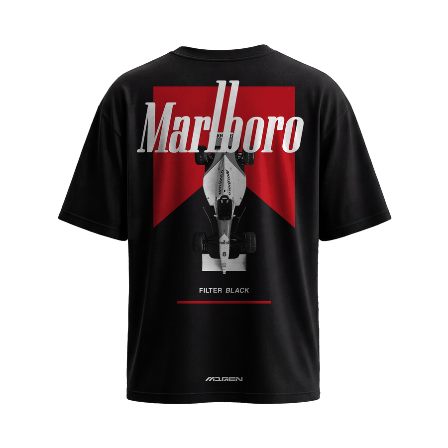 Myugen Marlboro Racing Oversized T-Shirt Black