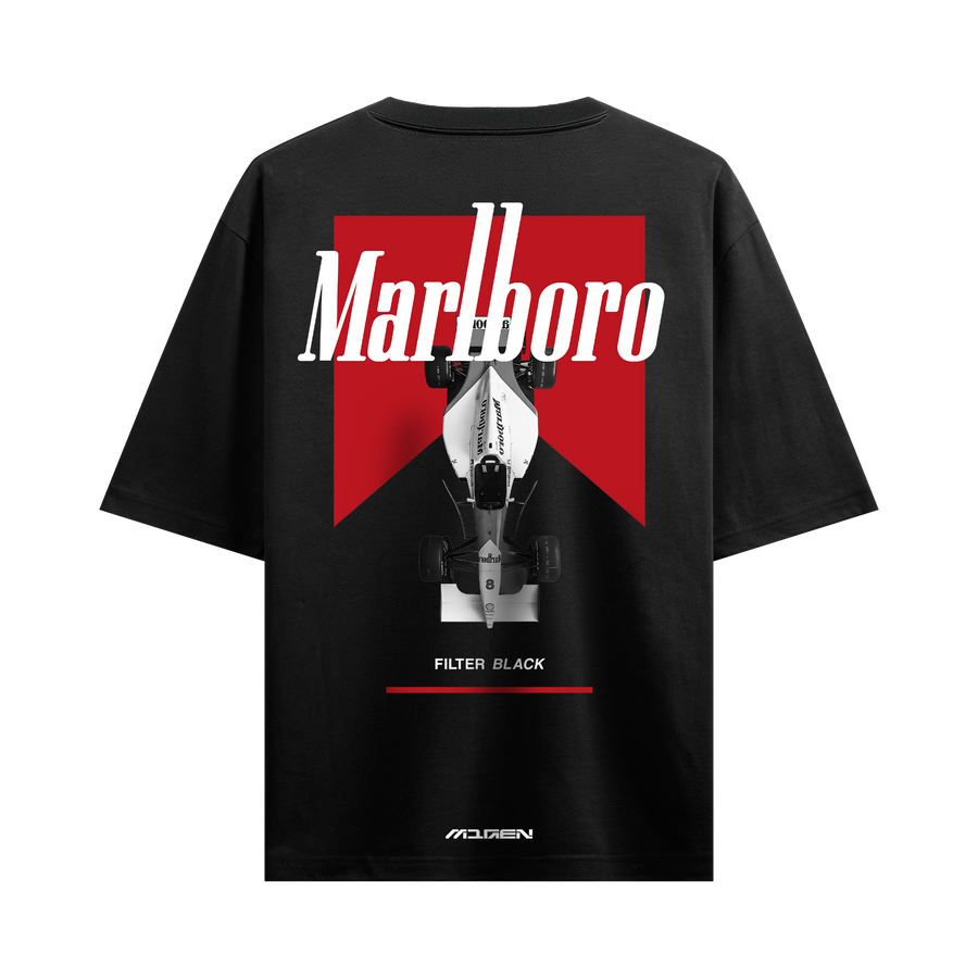 Myugen Marlboro Racing Oversized T-Shirt Black