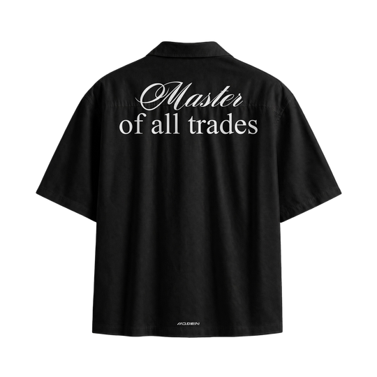 Myugen Master of All Trades Bowling Shirt Black