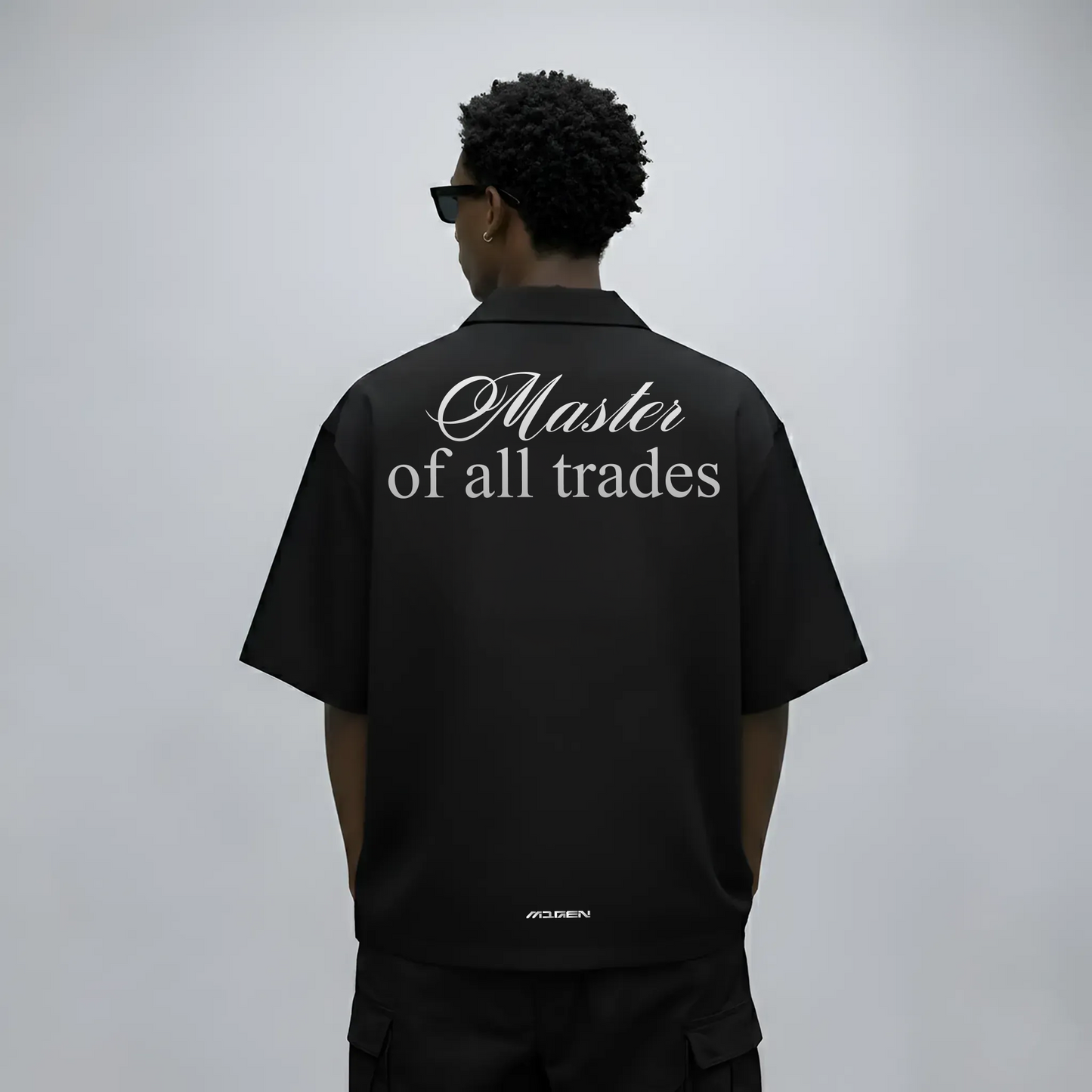 Myugen Master of All Trades Bowling Shirt Black