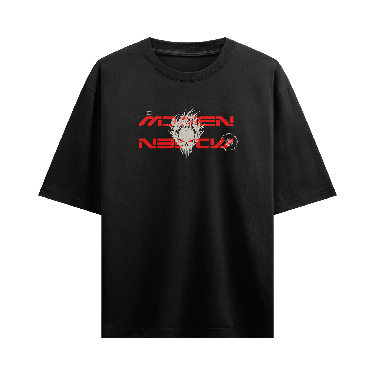 Myugen Phantom Regime Oversized T-Shirt Black