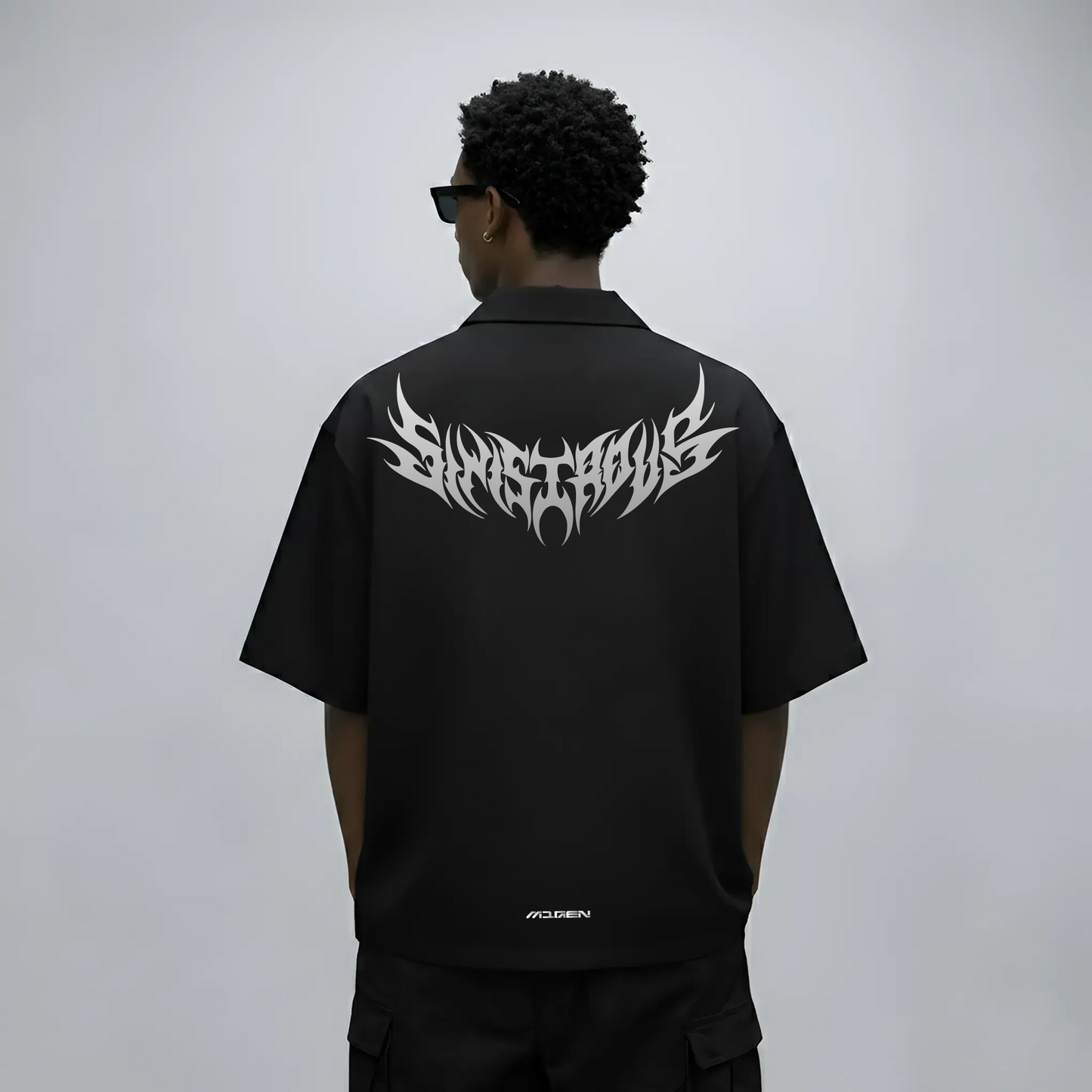 Myugen Phantom Sigil Bowling Shirt Black