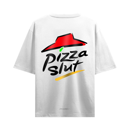 Myugen Pizza Slut Oversized T-Shirt White