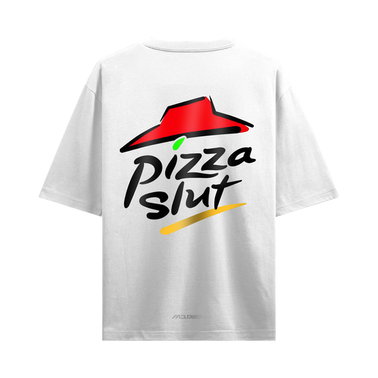 Myugen Pizza Slut Oversized T-Shirt White
