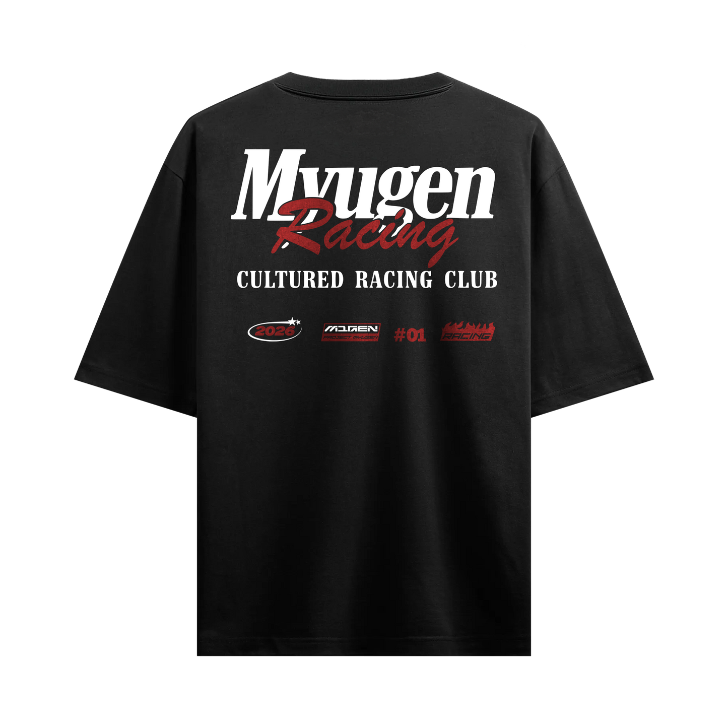Myugen Racing Division Oversized T-Shirt Black