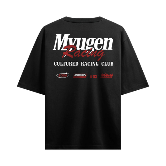 Myugen Racing Division Oversized T-Shirt Black