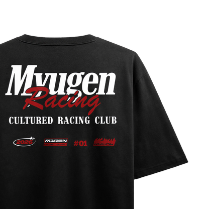 Myugen Racing Division Oversized T-Shirt Black