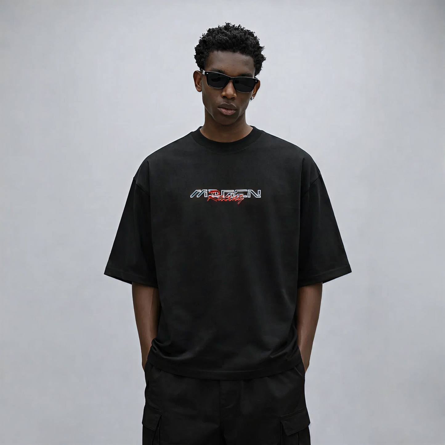 Myugen Racing Division Oversized T-Shirt Black