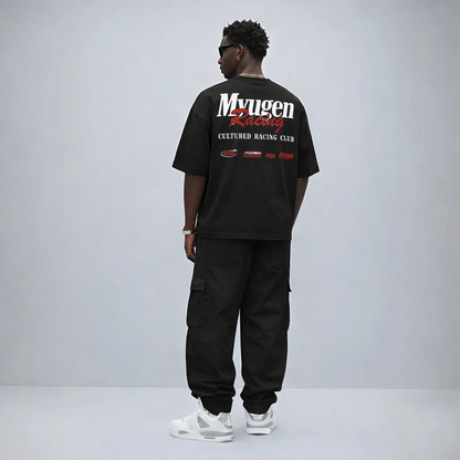 Myugen Racing Division Oversized T-Shirt Black