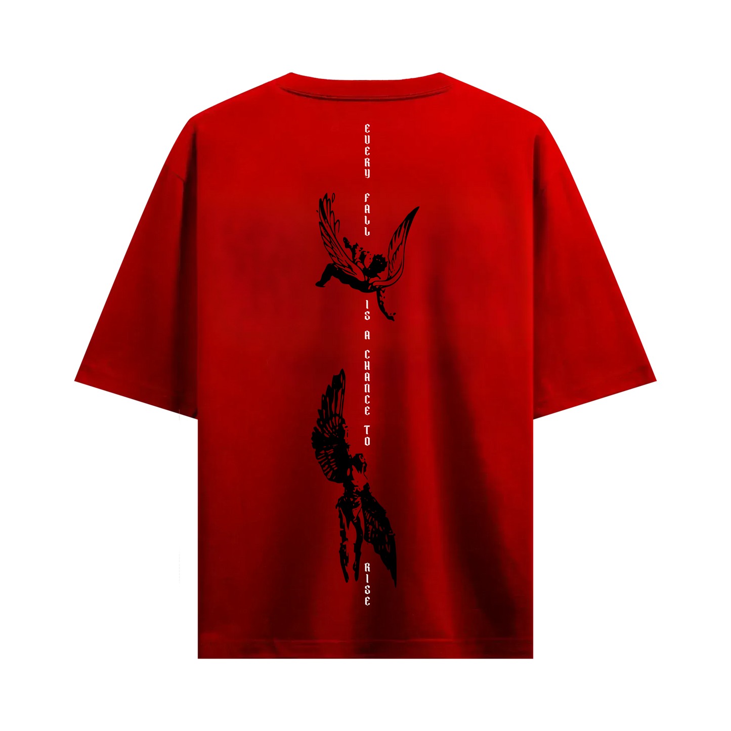 Myugen Reborn From Ruin Oversized T-Shirt Red