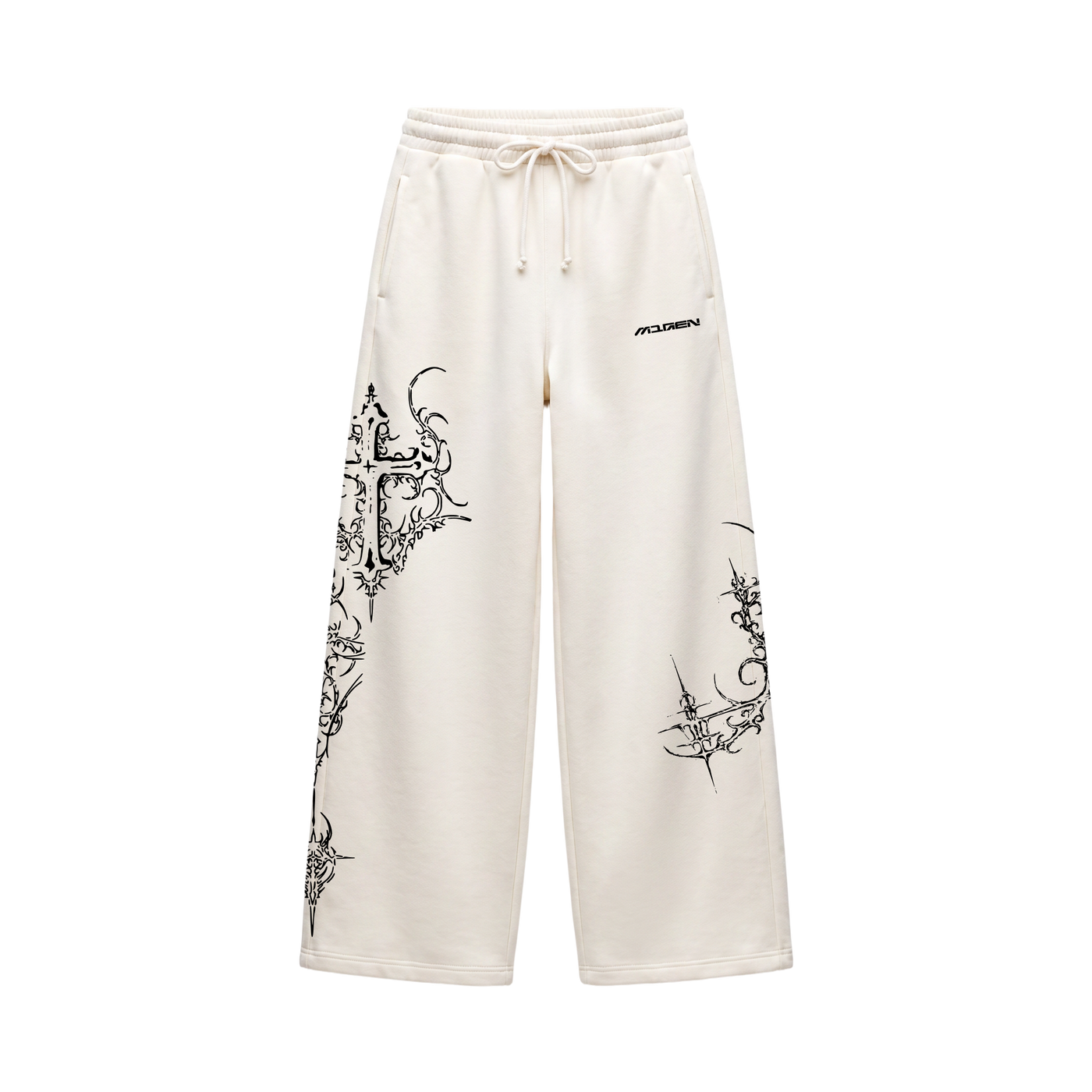 Myugen Sacred Ruins Baggy Sweatpants Off White