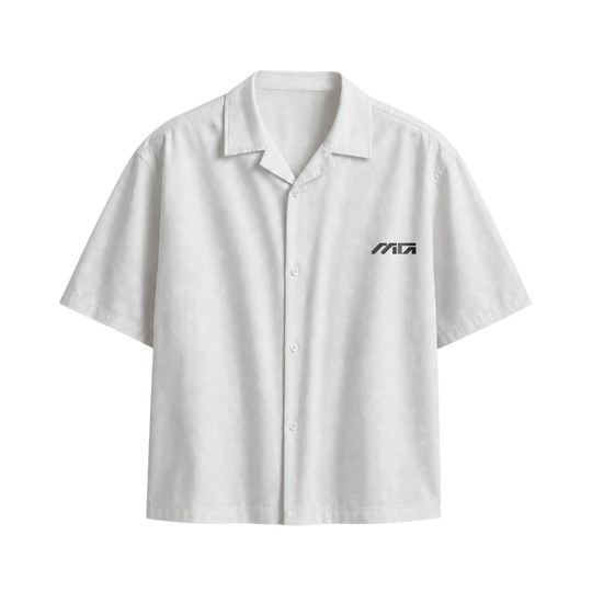 Myugen Sinner Society Bowling Shirt White