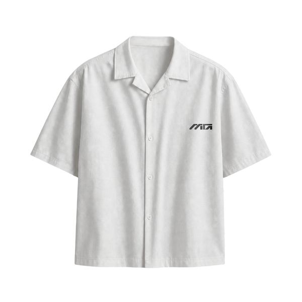 Myugen Sinner Society Bowling Shirt White
