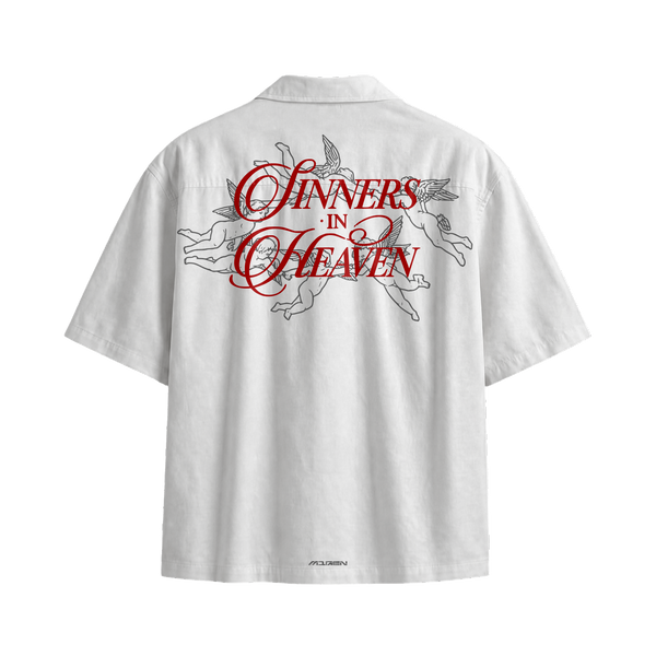 Myugen Sinners In heaven Bowling Shirt White
