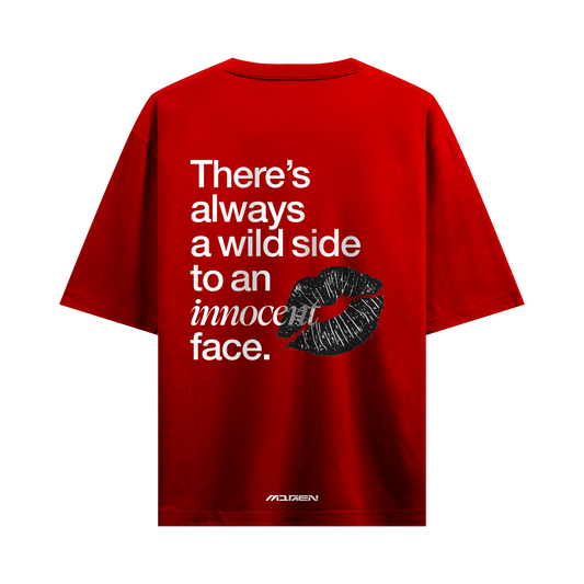 Myugen Sinners Of The Saint Oversized T-Shirt Red