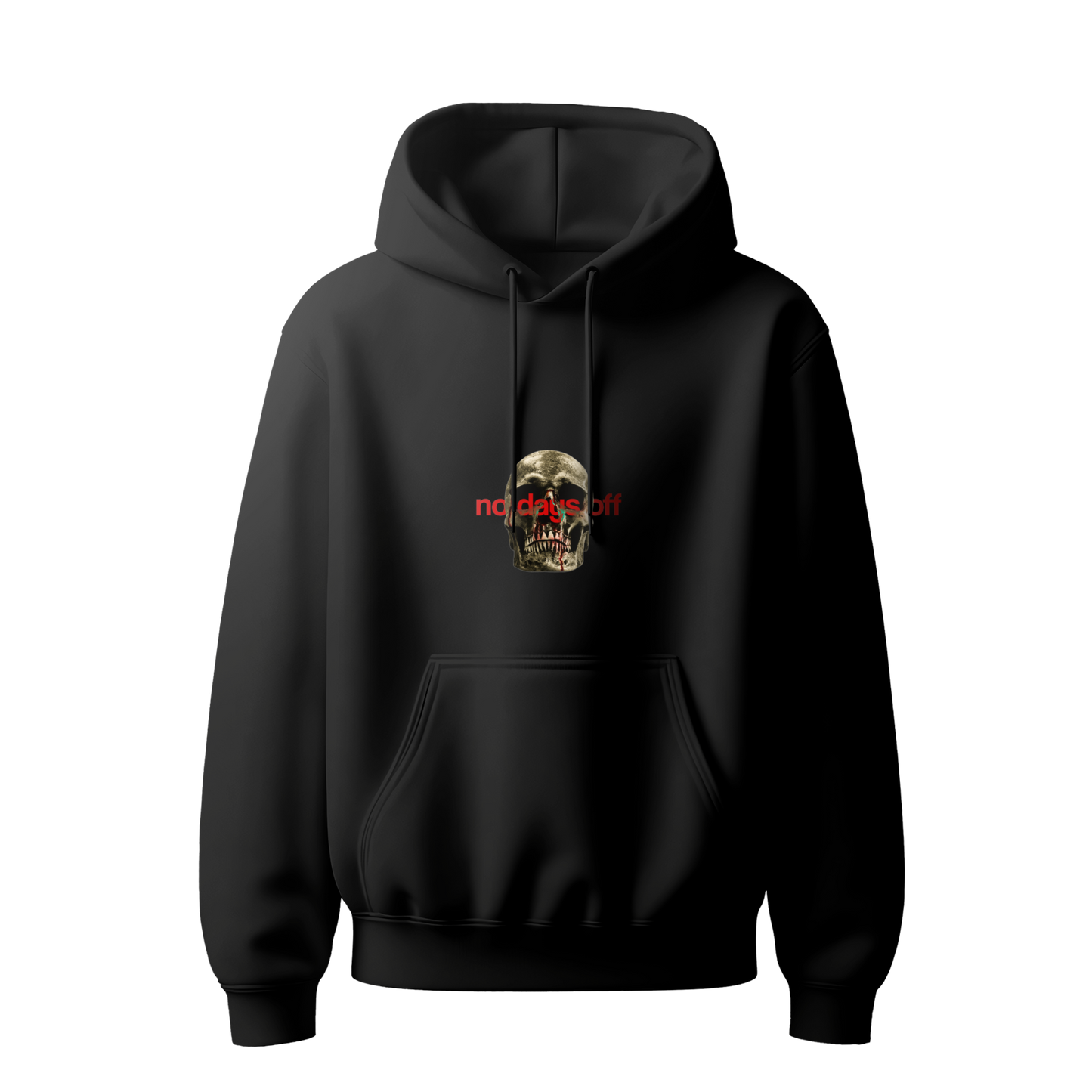 Myugen Smoking Kills Oversized Hoodie Black