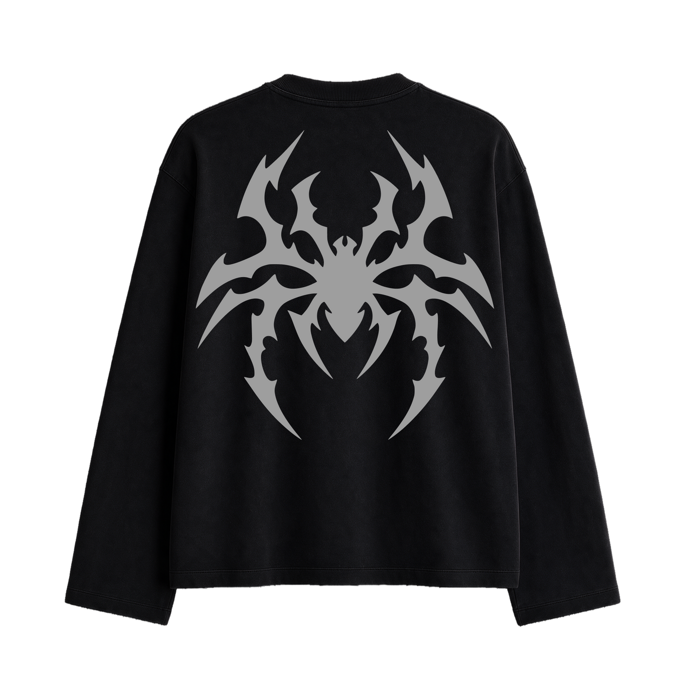 Myugen Spider Crest Full Sleeve T-Shirt Black [Limited Edition]