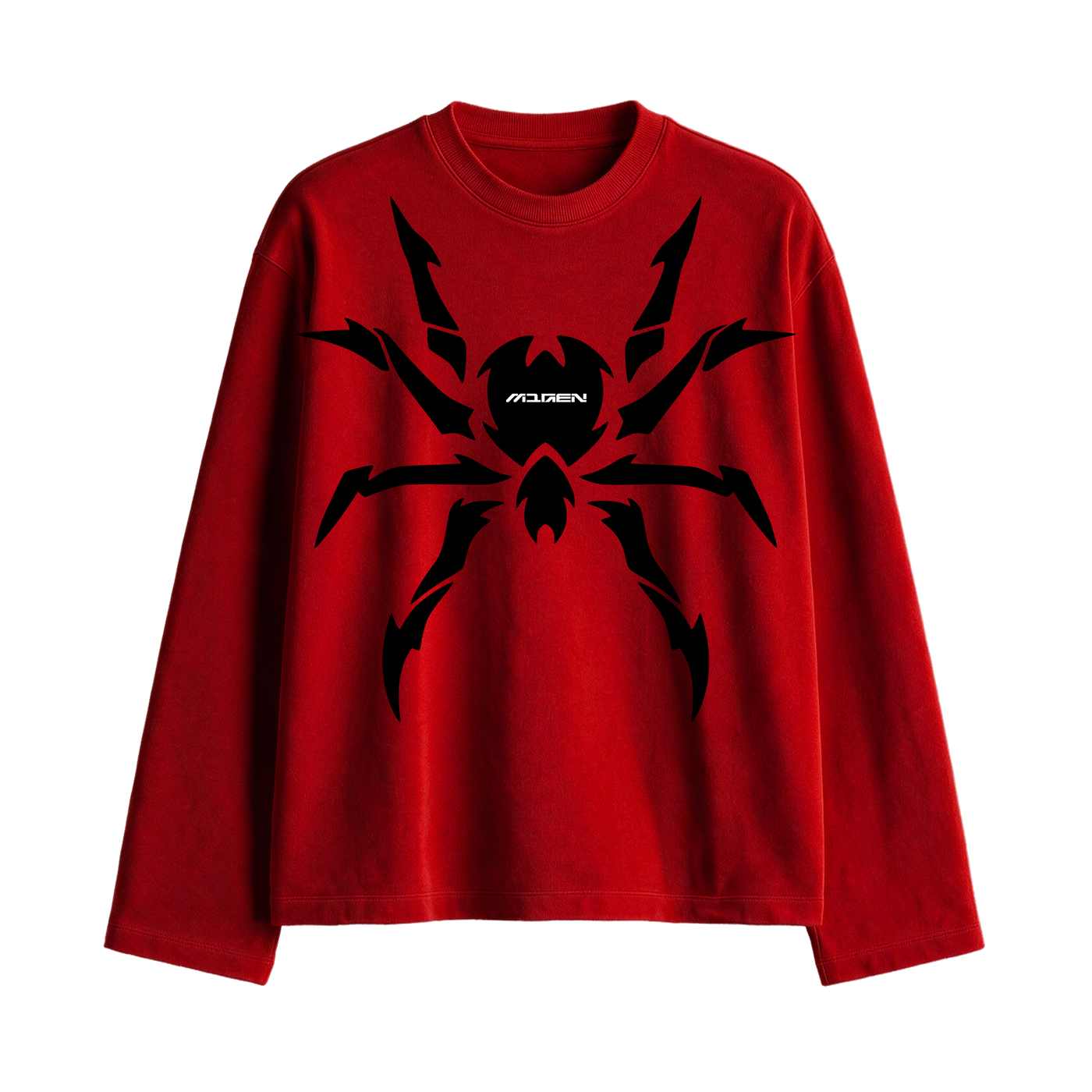 Myugen Spider Mark Full Sleeve T-Shirt Red [Limited Edition]
