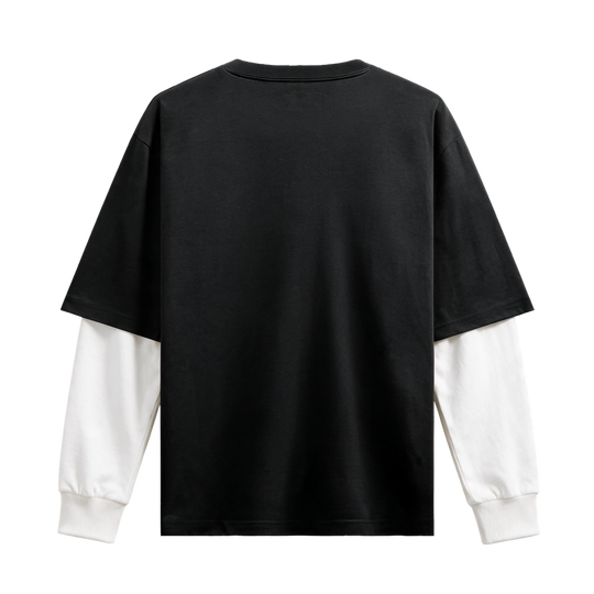 Myugen Spider Web Double Layer T-Shirt Black [Limited Edition]