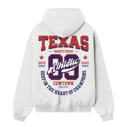 Myugen Texas Pride Oversized Hoodie White