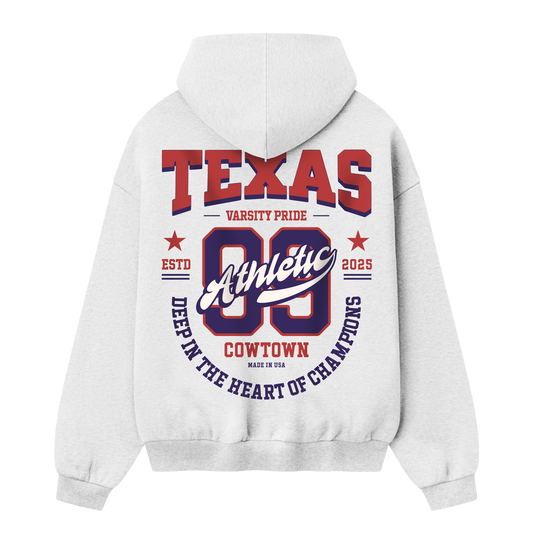 Myugen Texas Pride Oversized Hoodie White