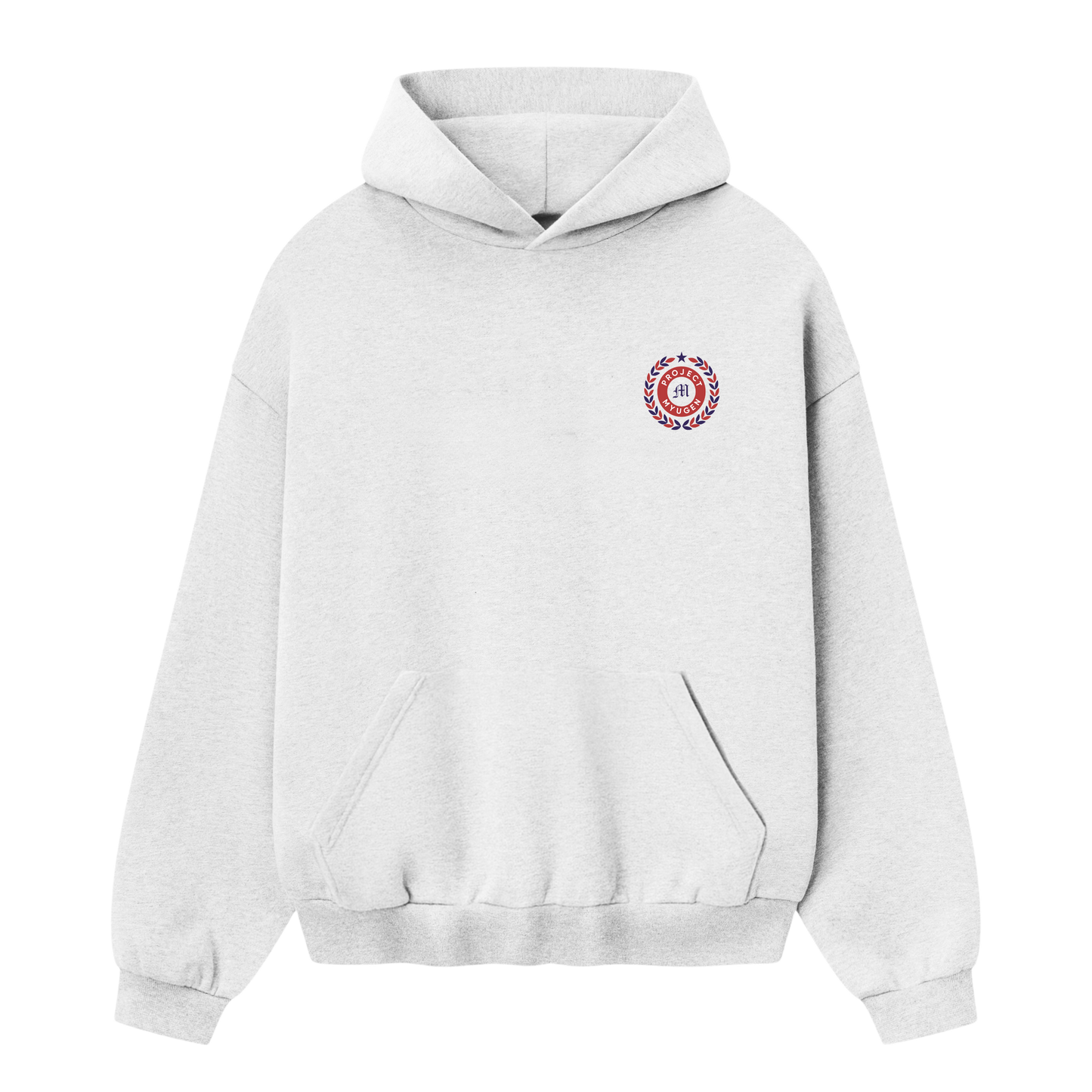 Myugen Texas Pride Oversized Hoodie White