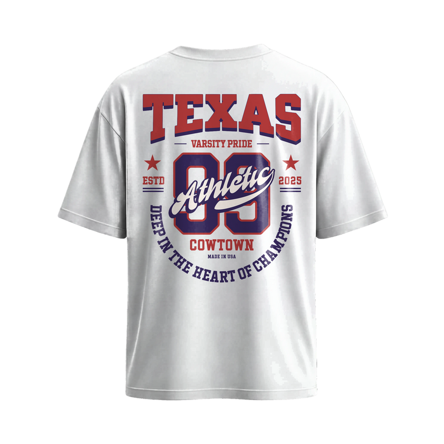 Myugen Texas Pride Oversized T-Shirt White