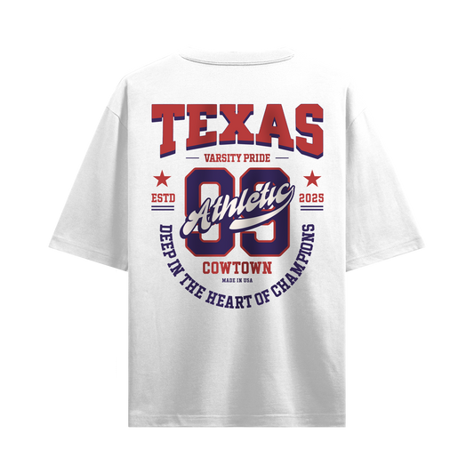 Myugen Texas Pride Oversized T-Shirt White