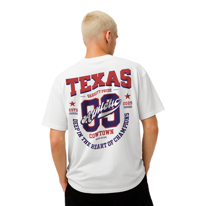 Myugen Texas Pride Oversized T-Shirt White