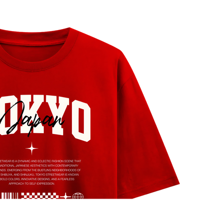 Myugen Tokyo Division 23 Oversized T-Shirt Red