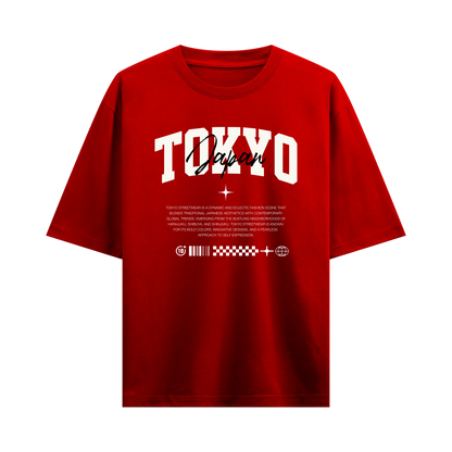 Myugen Tokyo Division 23 Oversized T-Shirt Red