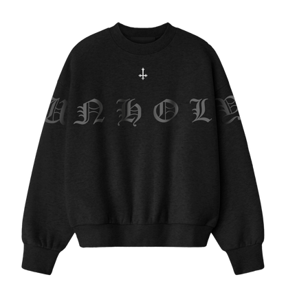 Myugen Unholy Oversized Sweatshirt Black