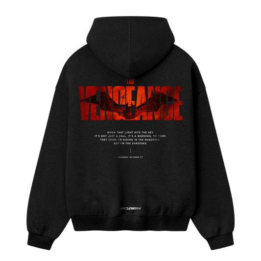 Myugen Vengeance Oversized Hoodie Black
