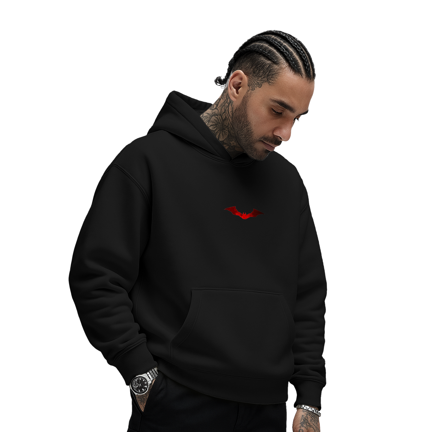 Myugen Vengeance Oversized Hoodie Black
