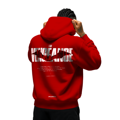 Myugen Vengeance Oversized Hoodie Red