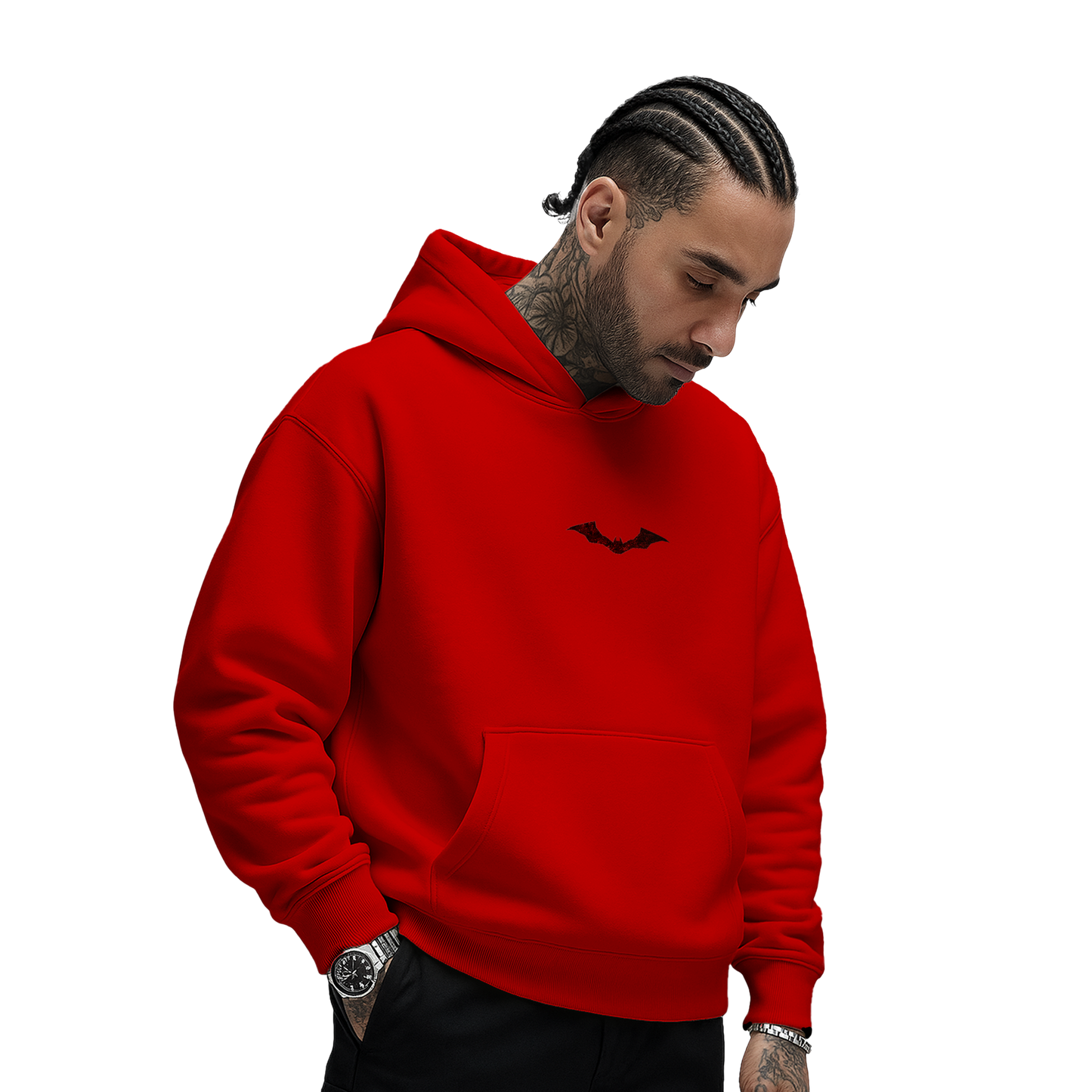 Myugen Vengeance Oversized Hoodie Red