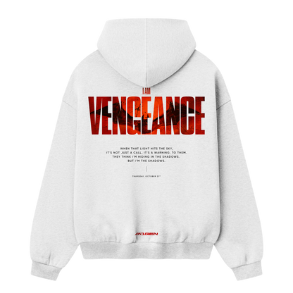 Myugen Vengeance Oversized Hoodie White