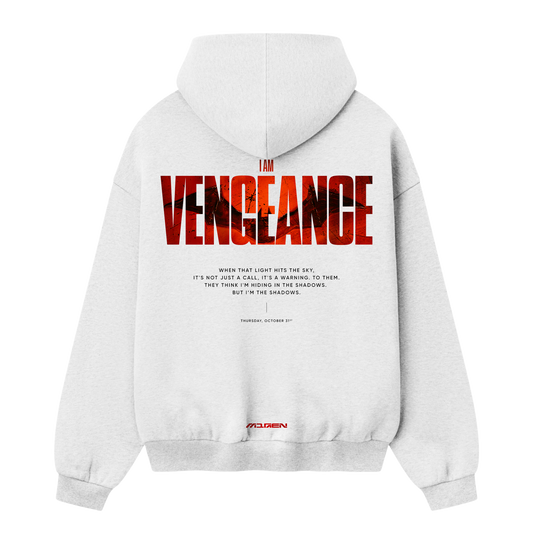 Myugen Vengeance Oversized Hoodie White