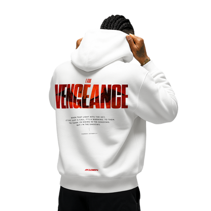 Myugen Vengeance Oversized Hoodie White