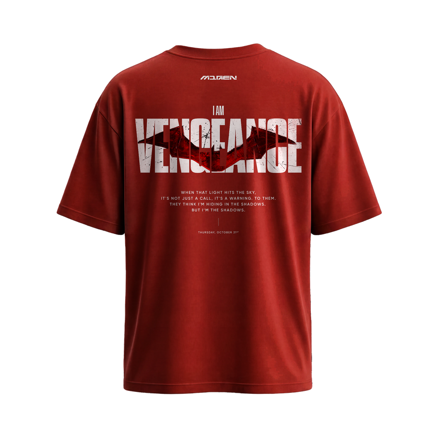 Myugen Vengeance Oversized T-Shirt Red