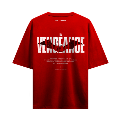 Myugen Vengeance Oversized T-Shirt Red